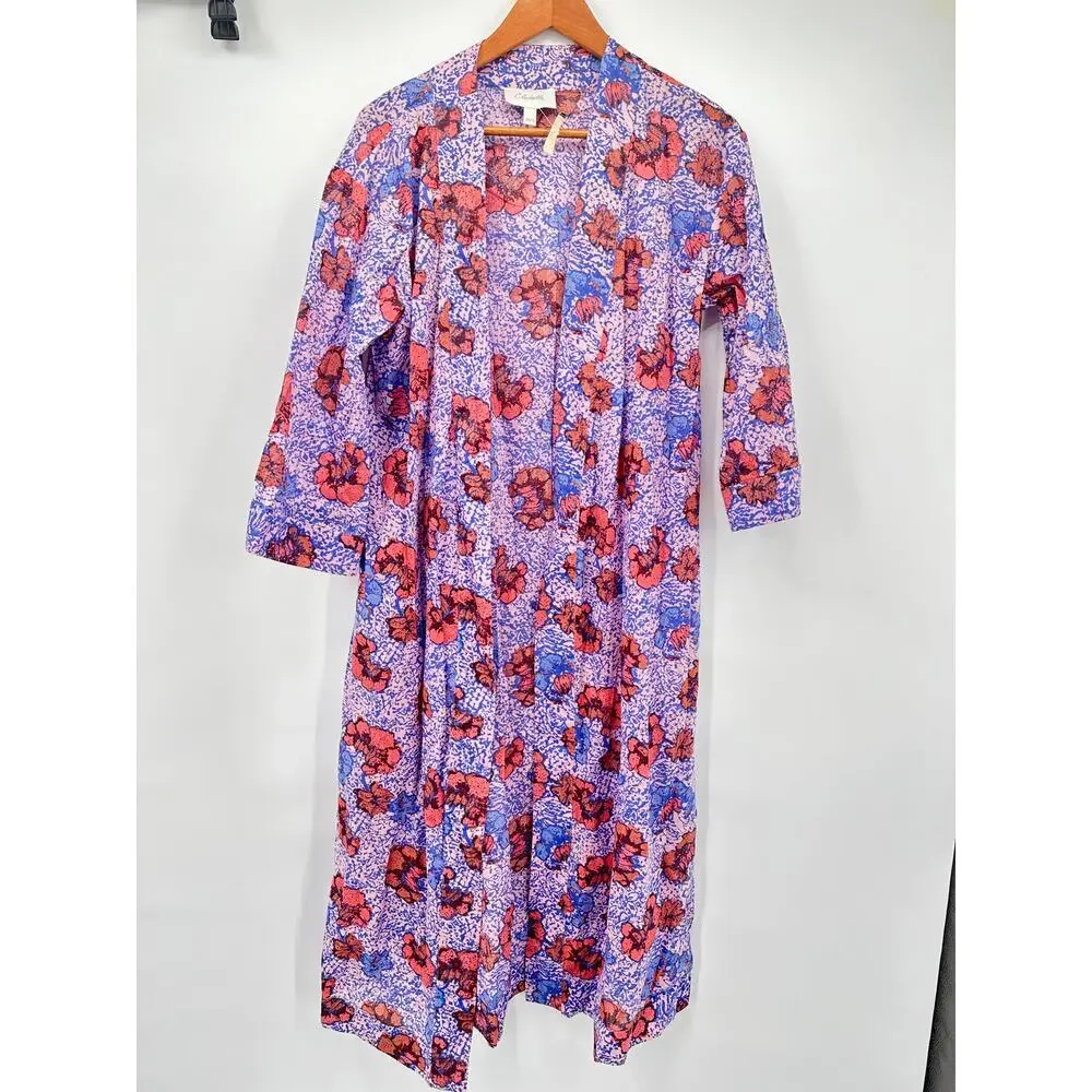 CLEOBELLA NWT Zoya Long Duster Kimono Wrap Cover Up // XS / S